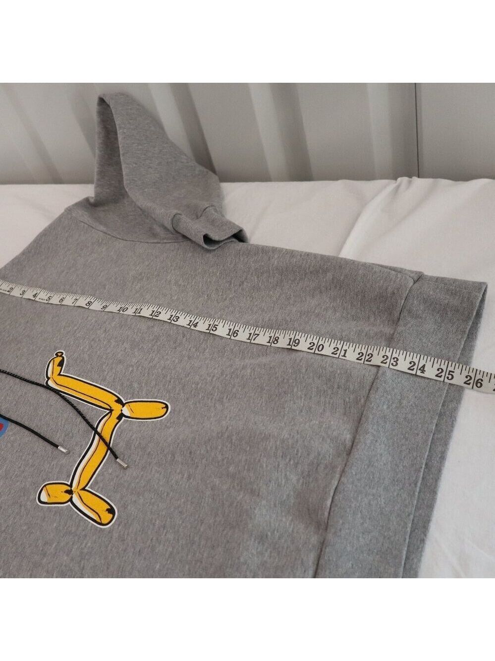 Kirin Peggy Gou Womens Gray Hoodie with Spellout and Balloon Animal Size S NWT - Picture 9 of 9